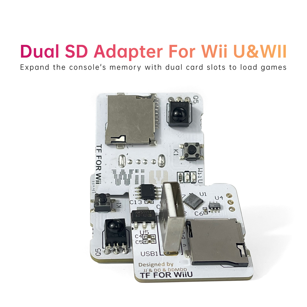 Sd Card Module - Адаптер с двумя слотами для SD-карт,
