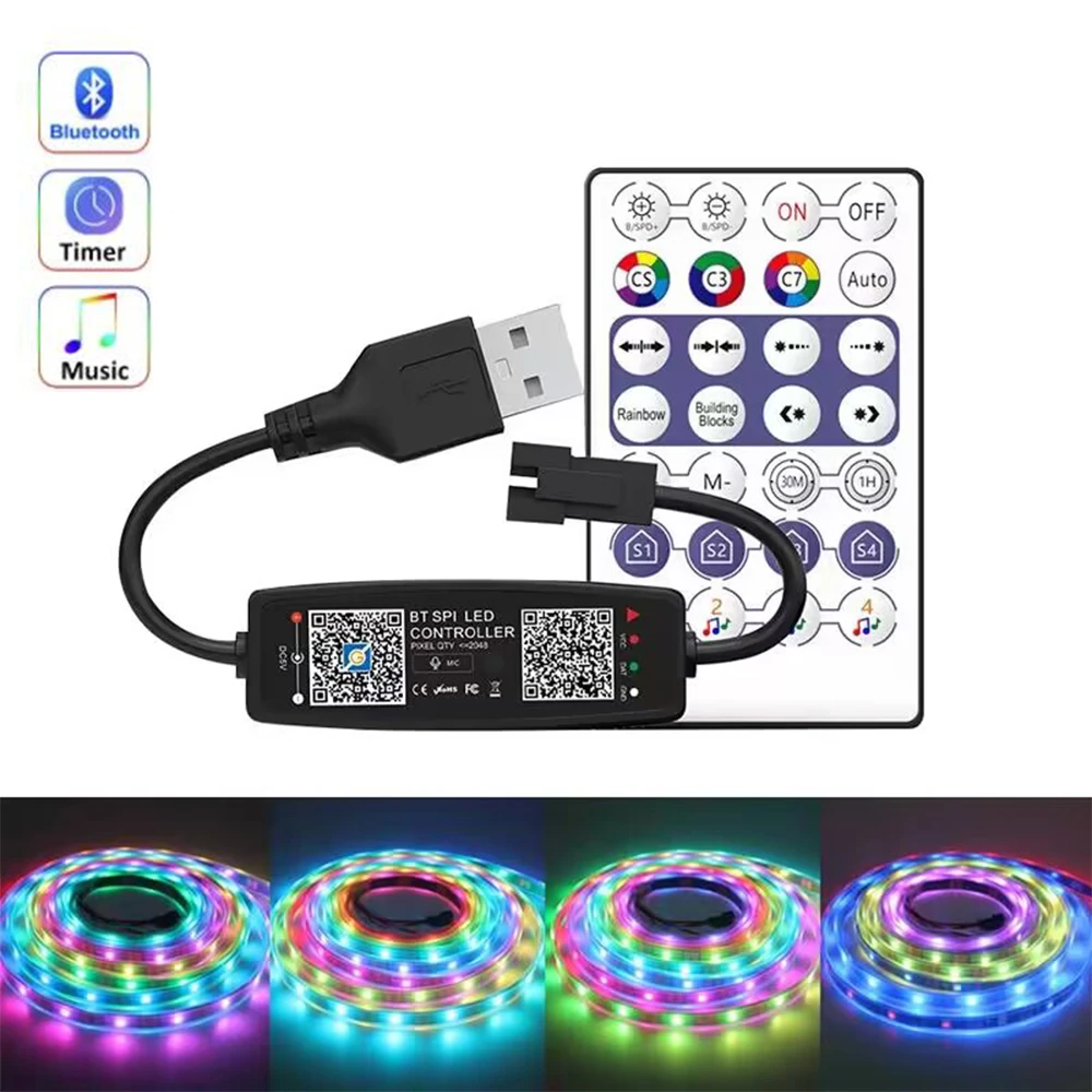 Ws2812B Strip 5V - Bluetooth-Контроллер WS2812B для воспроизведения музыки, для