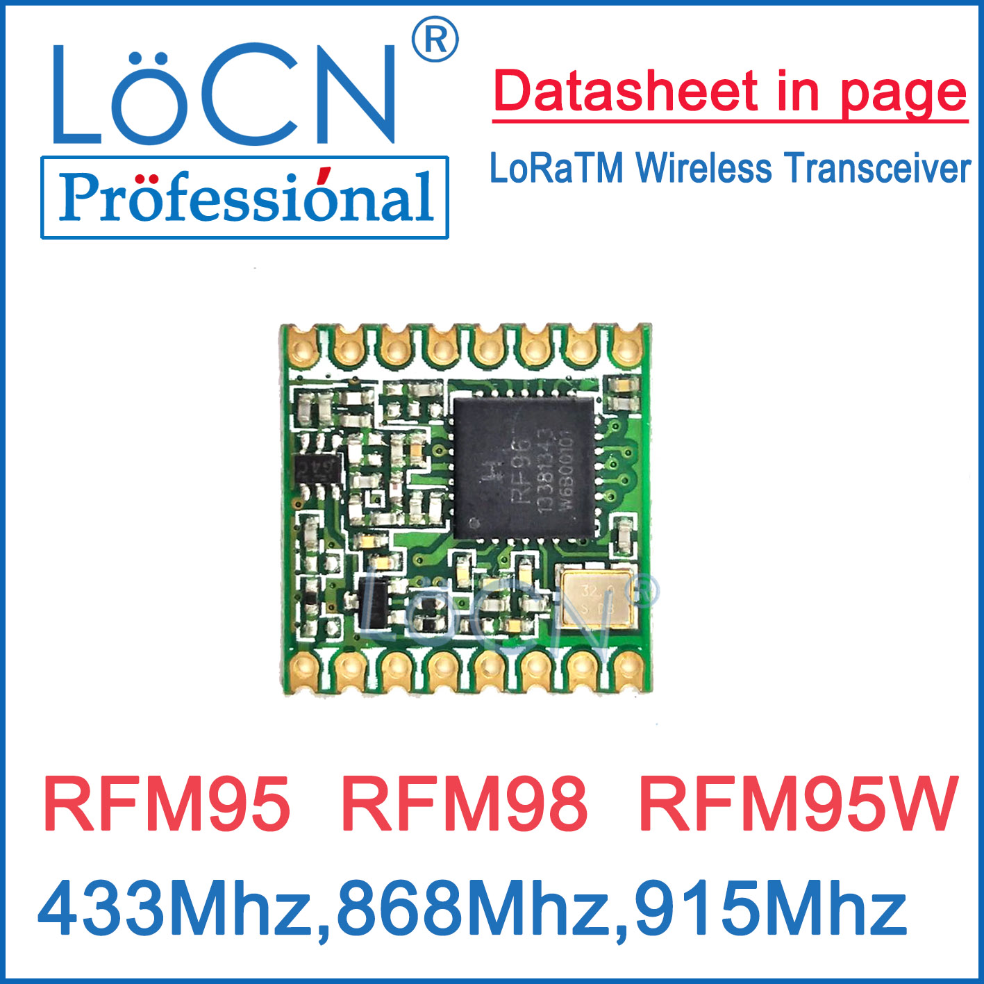 Lora Rfm95 - 5 шт. RFM95 RFM98 RFM96 RFM95W