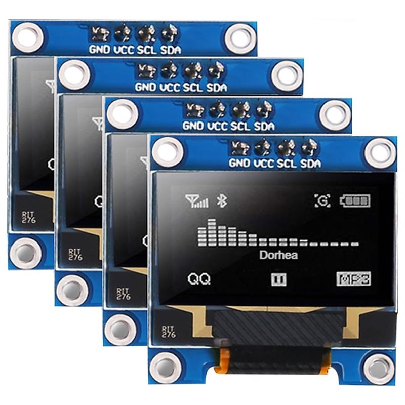 Ssd1306 - A37T-4Pcs 0,96-дюймовый OLED-дисплейный модуль SSD1306 128X64