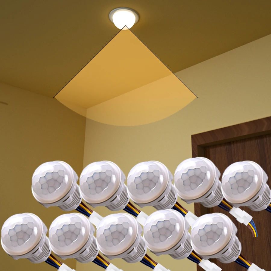 Pir Motion Sensor - Умный PIR-датчик-детектор, переключатель 110 В 220