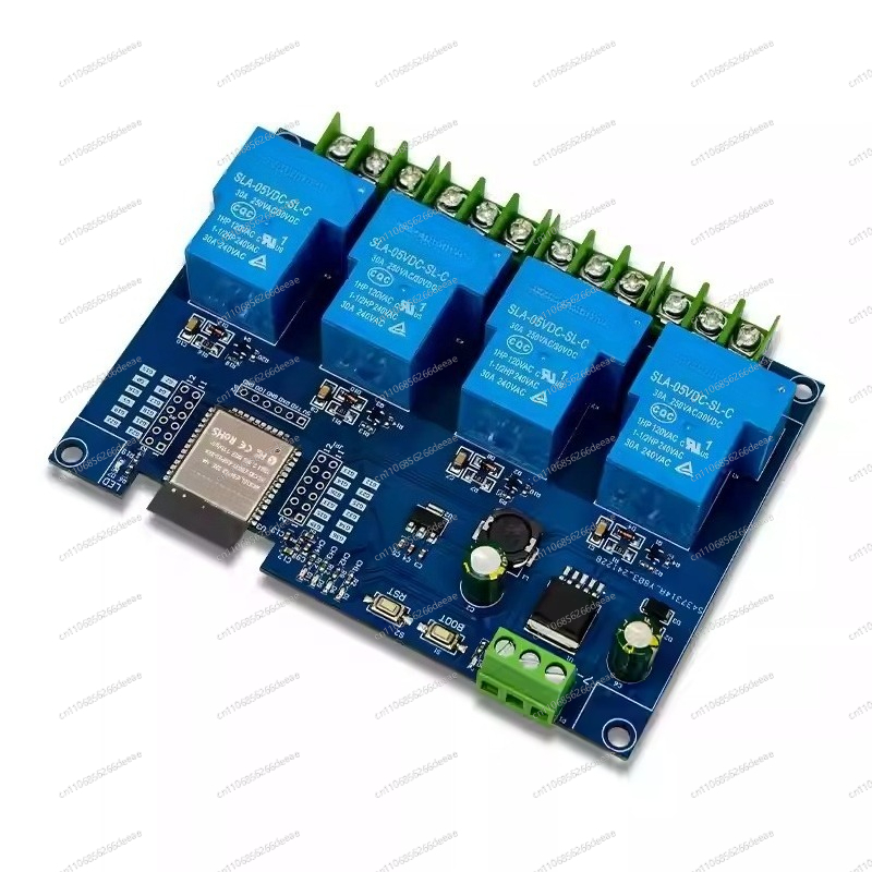 Relay Module 4 Channel - 4-канальный 30А WiFi Bluetooth релейный модуль