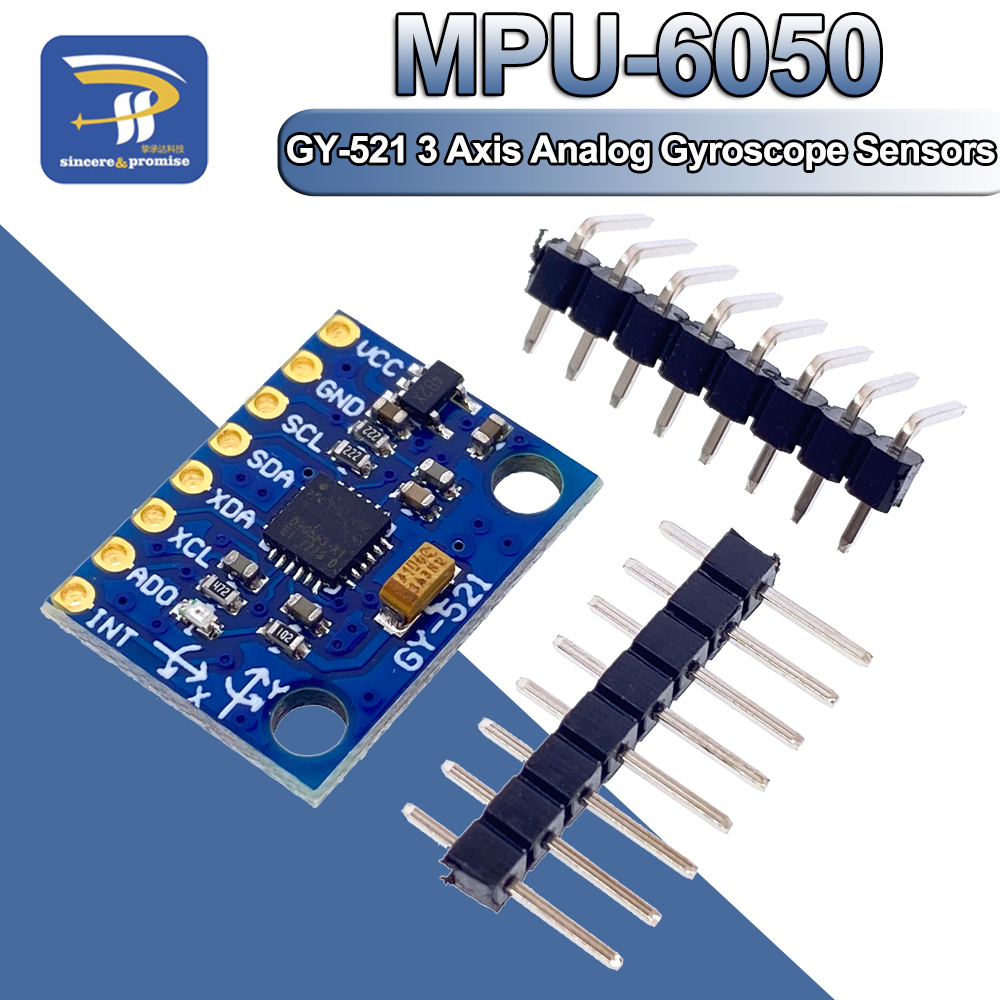 Mpu6050 - 3-осевые аналоговые датчики гироскопа IIC I2C