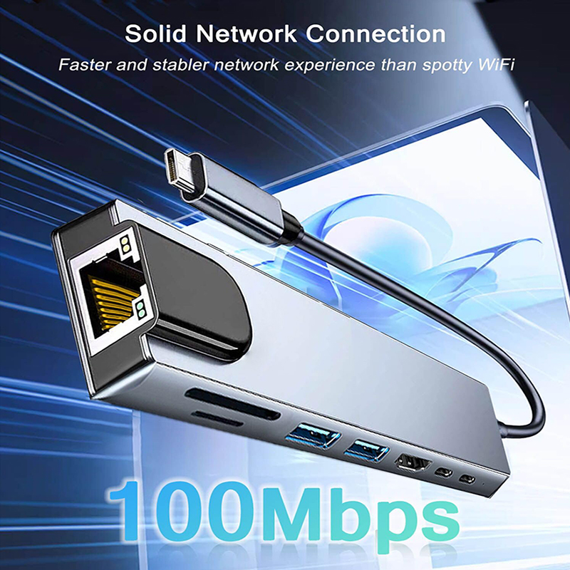 8 в 1 USB-концентратор типа C  – обзор и цена Sd Card Module