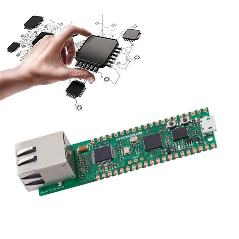 Отладочная плата ABUO-W5500-EV – обзор и цена Ethernet W5500