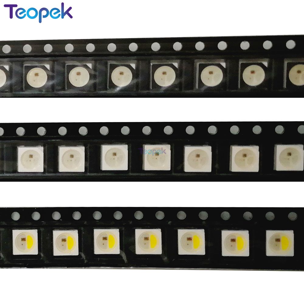 50-1000 шт. светодиодных чипов – обзор и цена Ws2812B Strip 5V