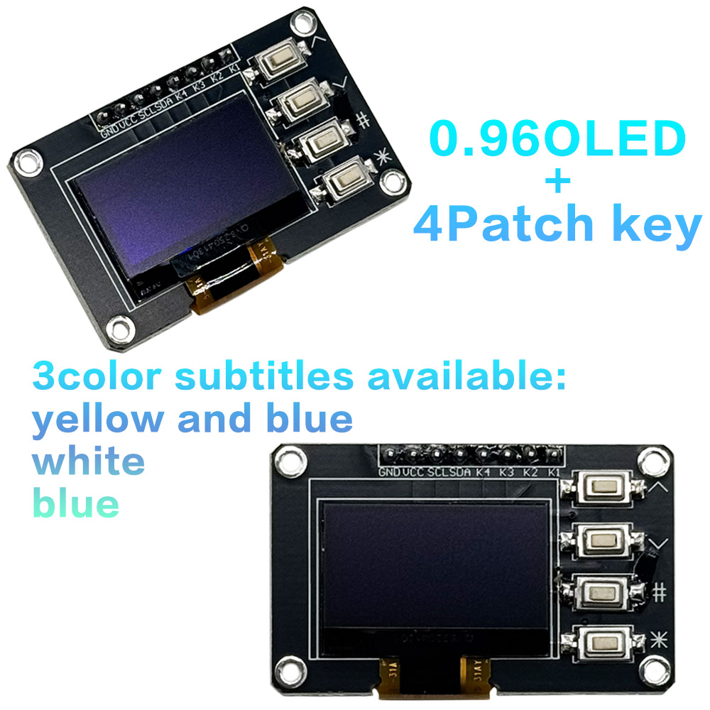 TFT OLED-модуль EC11 с поворот – обзор и цена Ssd1306