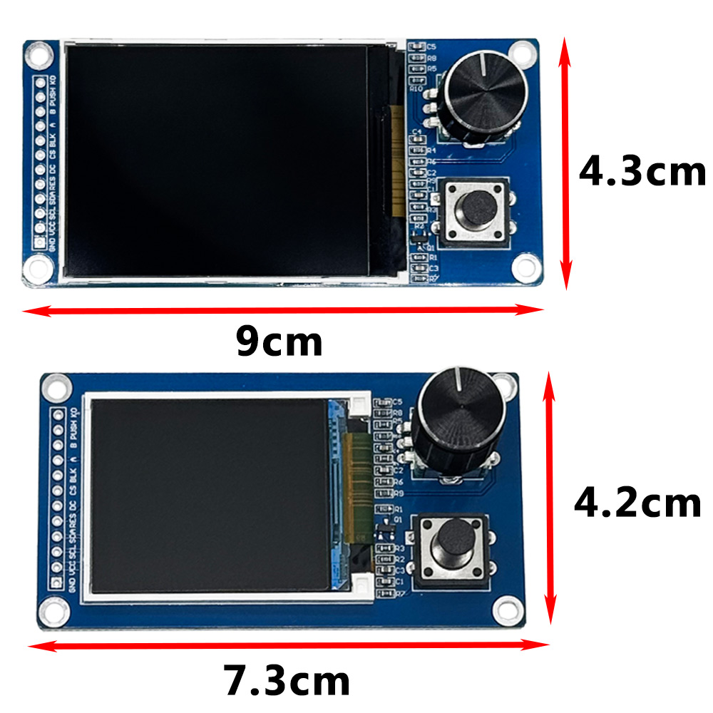 TFT OLED-модуль EC11 с поворот – обзор и цена Ssd1306
