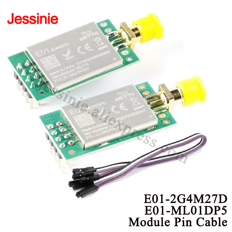 Беспроводной модуль E01-2G4M27 – обзор и цена Nrf24L01