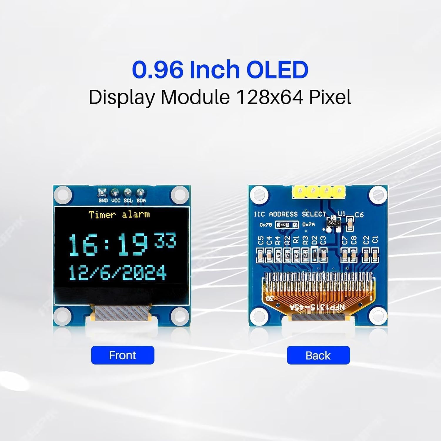 3 шт., 0,96-дюймовый OLED-дисп – обзор и цена Ssd1306