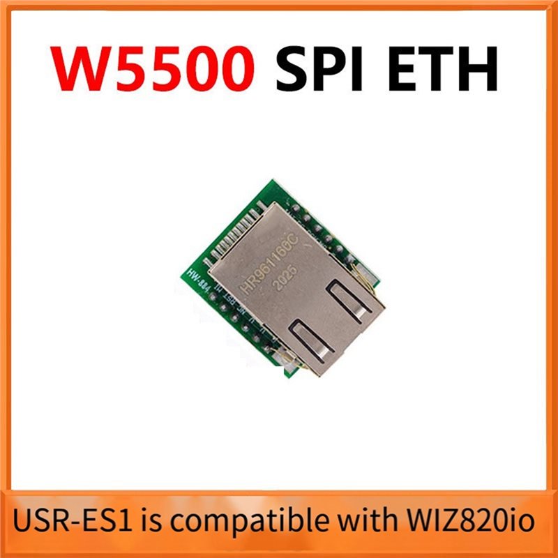 Модуль B04C-USR-ES1 W5500 SPI  – обзор и цена Ethernet W5500