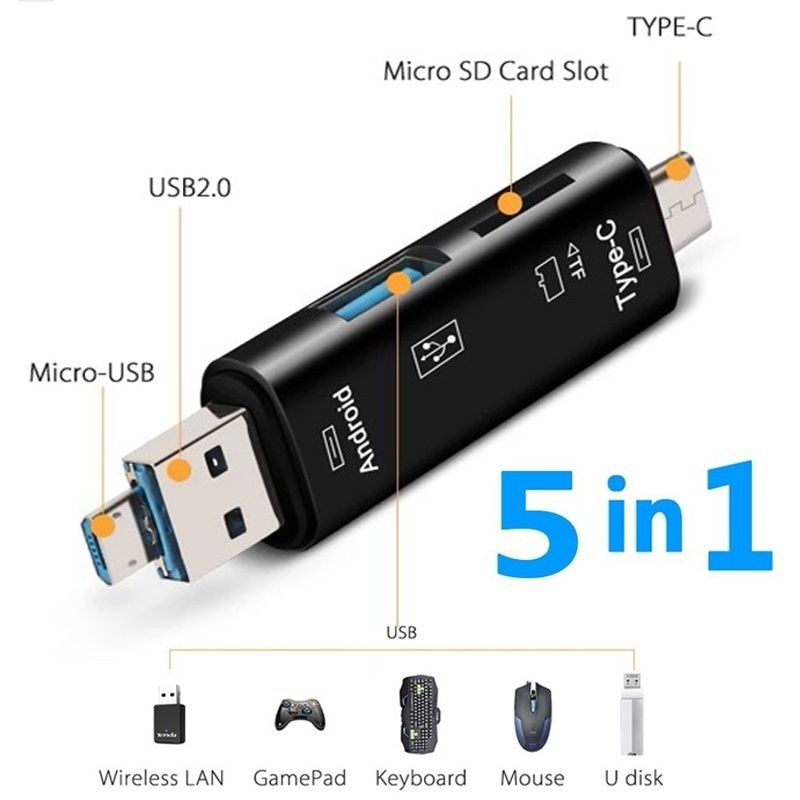 Многофункциональный USB 2,0 5  – обзор и цена Sd Card Module