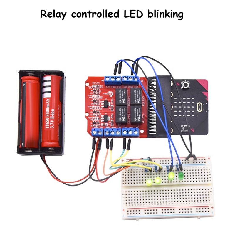 Модуль реле A64I Microbit на 4 – обзор и цена Relay Module 4 Channel