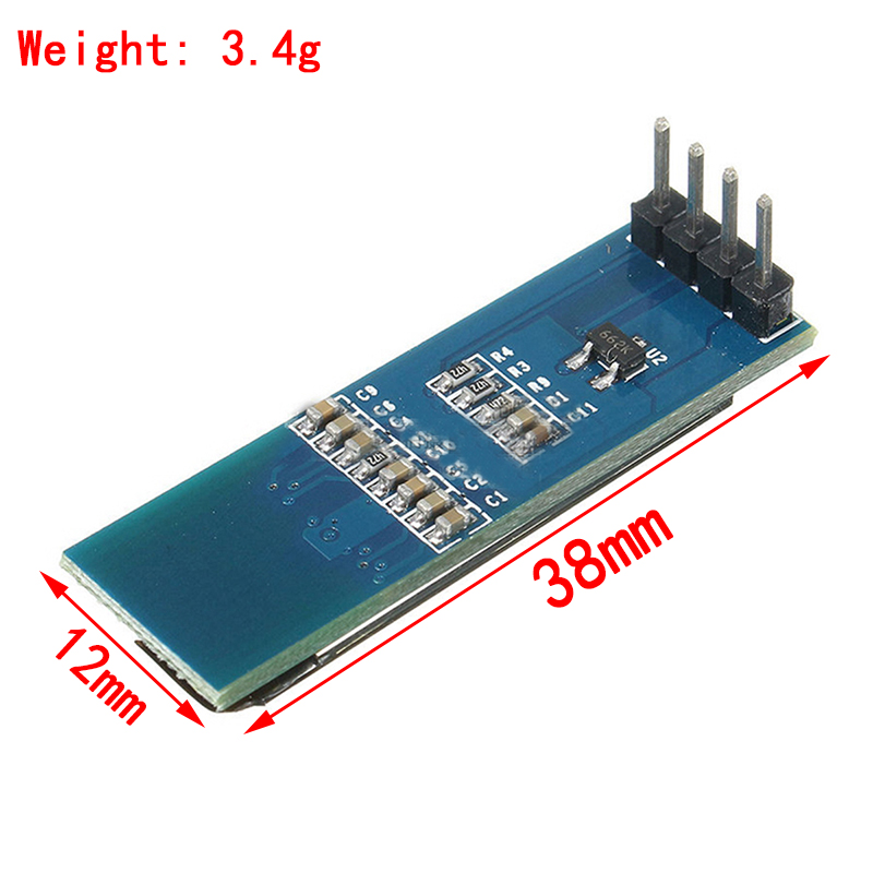 0,91-дюймовый модуль OLED-дисп – обзор и цена Ssd1306