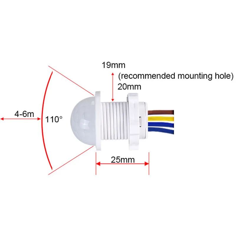 Умный PIR-датчик-детектор, пер – обзор и цена Pir Motion Sensor